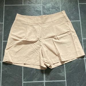 Ann Taylor pleated high waist trouser shorts